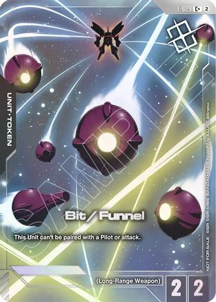 Bit / Funnel Token (Store Tournament Winner Pack 06) - Gundam Promotional Cards (T-029) Holofoil | Grognard Games