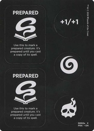 Punch Card Token (FRA-2A // 2B) - Reality Fracture | Grognard Games