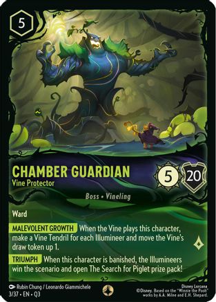 Chamber Guardian - Vine Protector (3/37) - Illumineers Quest The Great Hunny Rescue | Grognard Games