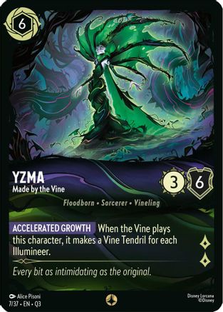 Yzma - Made by the Vine (7/37) - Illumineers Quest The Great Hunny Rescue | Grognard Games