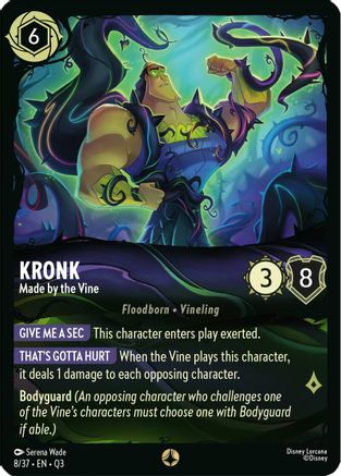 Kronk - Made by the Vine (8/37) - Illumineers Quest The Great Hunny Rescue | Grognard Games