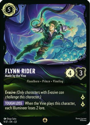 Flynn Rider - Made by the Vine (9/37) - Illumineers Quest The Great Hunny Rescue | Grognard Games