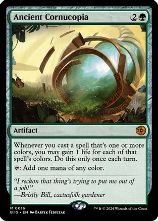 Ancient Cornucopia (PPFRA-016) - Promo Pack: Reality Fracture | Grognard Games