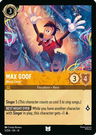 Max Goof - Music Lover (3/204) - Hyperia City | Grognard Games