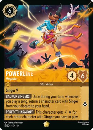 Powerline - Megastar (17/204) - Hyperia City | Grognard Games