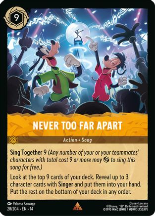 Never Too Far Apart (28/204) - Hyperia City | Grognard Games