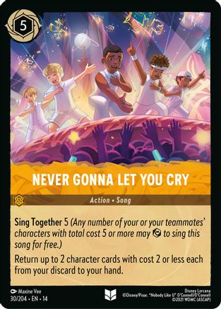 Never Gonna Let You Cry (30/204) - Hyperia City | Grognard Games