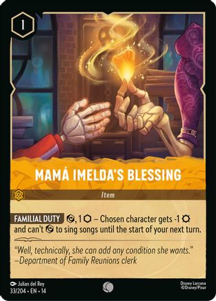 Mama Imelda's Blessing (33/204) - Hyperia City | Grognard Games