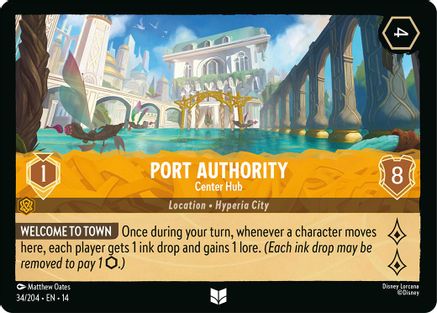 Port Authority - Center Hub (34/204) - Hyperia City | Grognard Games