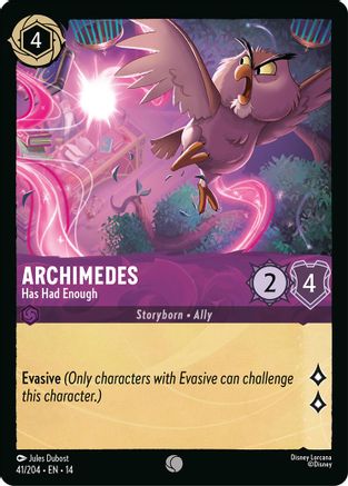 Archimedes - Has Had Enough (41/204) - Hyperia City | Grognard Games