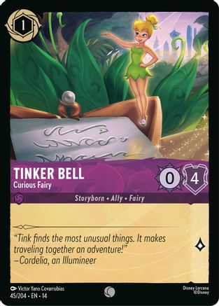 Tinker Bell - Curious Fairy (45/204) - Hyperia City | Grognard Games