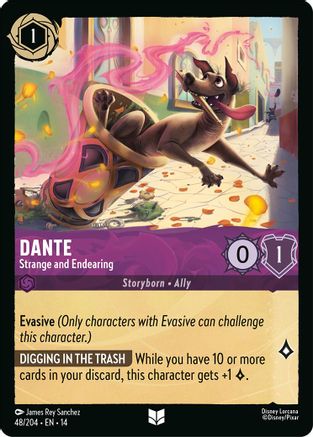 Dante - Strange and Endearing (48/204) - Hyperia City | Grognard Games