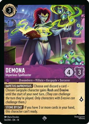Demona - Imperious Spellcaster (56/204) - Hyperia City | Grognard Games
