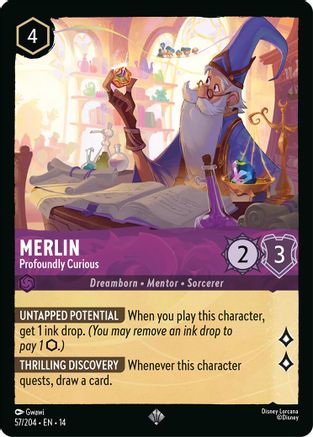 Merlin - Profoundly Curious (57/204) - Hyperia City | Grognard Games