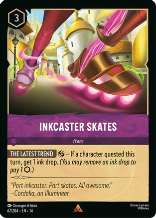 Inkcaster Skates (67/204) - Hyperia City | Grognard Games