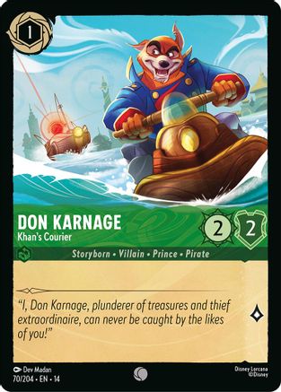 Don Karnage - Khan's Courier (70/204) - Hyperia City | Grognard Games
