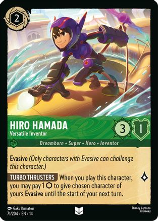 Hiro Hamada - Versatile Inventor (71/204) - Hyperia City | Grognard Games