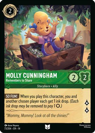 Molly Cunningham - Remembers to Share (73/204) - Hyperia City | Grognard Games