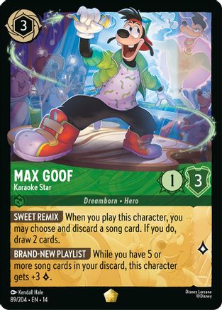 Max Goof - Karaoke Star (89/204) - Hyperia City | Grognard Games