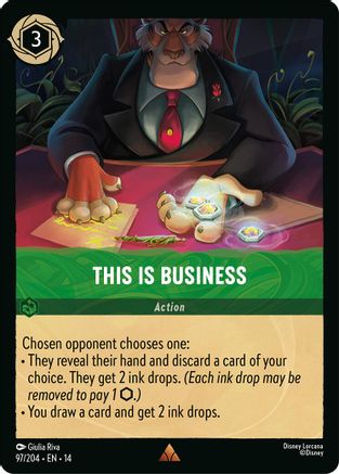 This Is Business (97/204) - Hyperia City Cold Foil | Grognard Games
