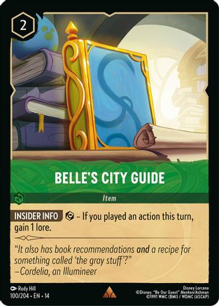 Belle's City Guide (100/204) - Hyperia City | Grognard Games