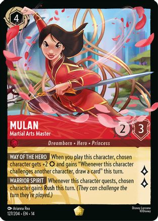 Mulan - Martial Arts Master (127/204) - Hyperia City | Grognard Games