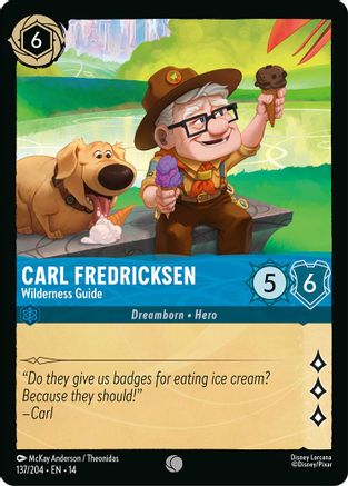 Carl Fredricksen - Wilderness Guide (137/204) - Hyperia City | Grognard Games