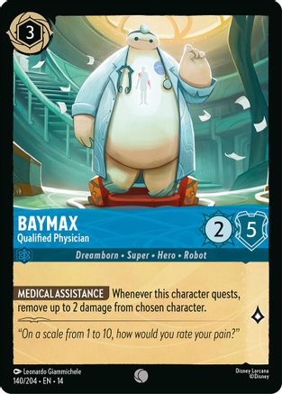 Baymax - Qualified Physician (140/204) - Hyperia City | Grognard Games