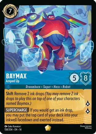 Baymax - Amped Up (158/204) - Hyperia City | Grognard Games