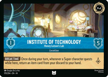 Institute of Technology - Honey Lemon's Lab (170/204) - Hyperia City Cold Foil | Grognard Games