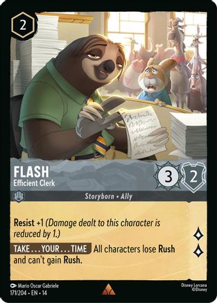 Flash - Efficient Clerk (171/204) - Hyperia City | Grognard Games