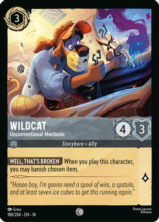 Wildcat - Unconventional Mechanic (180/204) - Hyperia City | Grognard Games