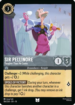 Sir Pellinore - Tougher Than He Looks (184/204) - Hyperia City | Grognard Games