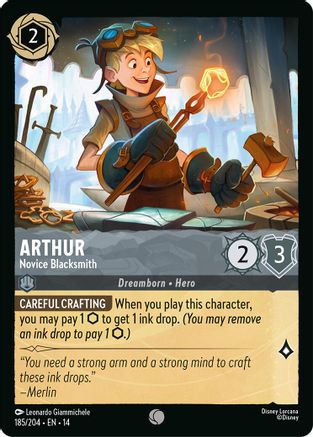 Arthur - Novice Blacksmith (185/204) - Hyperia City | Grognard Games