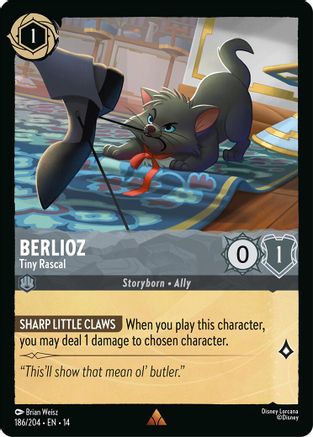 Berlioz - Tiny Rascal (186/204) - Hyperia City Cold Foil | Grognard Games