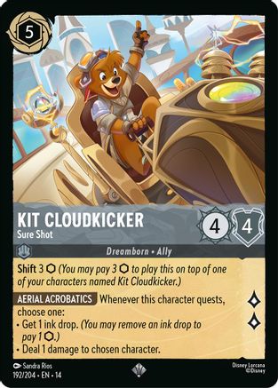 Kit Cloudkicker - Sure Shot (192/204) - Hyperia City | Grognard Games
