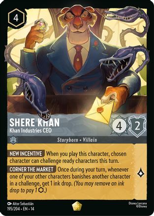 Shere Khan - Khan Industries CEO (195/204) - Hyperia City | Grognard Games