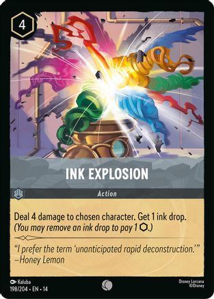 Ink Explosion (198/204) - Hyperia City Cold Foil | Grognard Games