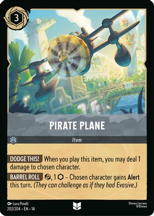 Pirate Plane (202/204) - Hyperia City | Grognard Games