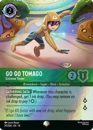 Go Go Tomago - Extreme Tester (Epic) (211/204) - Hyperia City Holofoil | Grognard Games