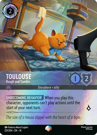 Toulouse - Rough and Tumble (Epic) (221/204) - Hyperia City Holofoil | Grognard Games
