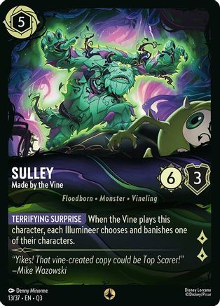 Sulley - Made by the Vine (13/37) - Illumineers Quest The Great Hunny Rescue | Grognard Games