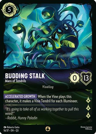 Budding Stalk - Mass of Tendrils (16/37) - Illumineers Quest The Great Hunny Rescue | Grognard Games
