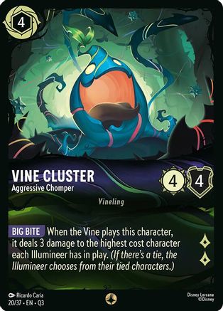 Vine Cluster - Aggressive Chomper (20/37) - Illumineers Quest The Great Hunny Rescue | Grognard Games