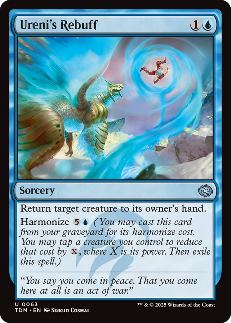 Ureni's Rebuff [Tarkir: Dragonstorm] | Grognard Games