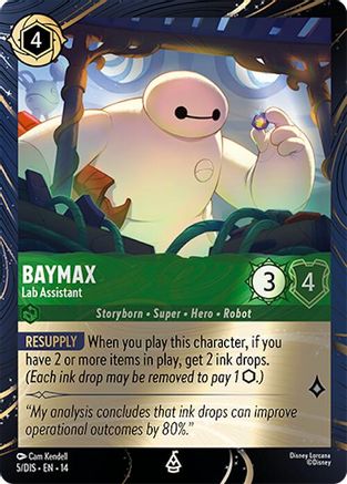 Baymax - Lab Assistant (5) - Disney Lorcana Promo Cards Holofoil | Grognard Games