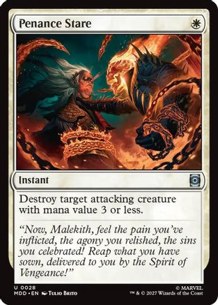 Penance Stare (MDD-028) - Marvel: Darkhold Destiny Foil | Grognard Games