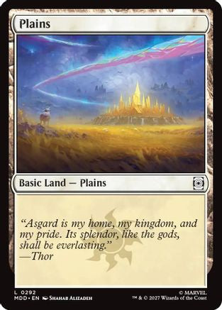 Plains (0292) (MDD-292) - Marvel: Darkhold Destiny Foil | Grognard Games