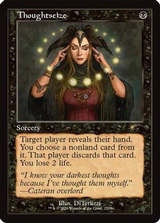 Thoughtseize (2705) (Retro Frame) (SLD-2705) - Secret Lair Drop Series | Grognard Games
