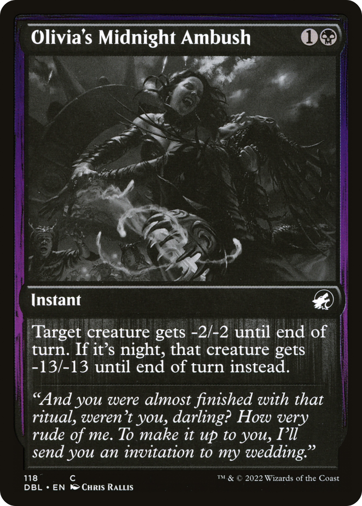 Olivia's Midnight Ambush [Innistrad: Double Feature] | Grognard Games